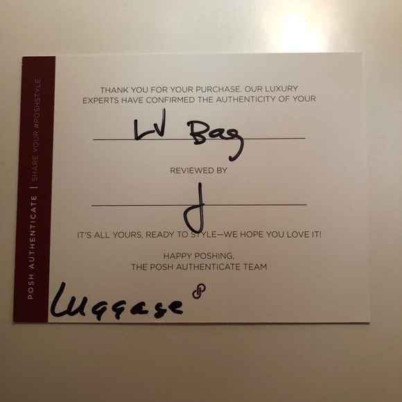 Louis Vuitton Luggage, Lock w/1 key, luggage tag. & a (LV Horizon 50 Box) - Picture 16 of 16